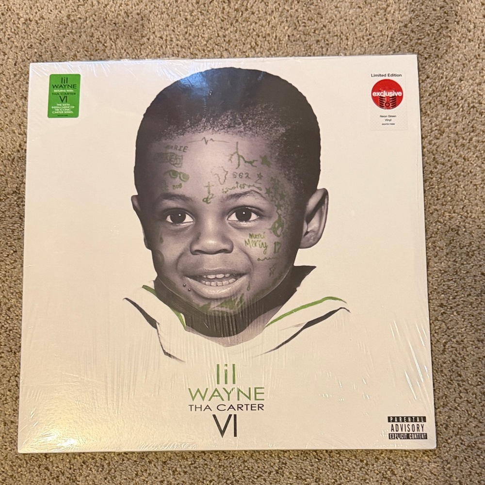Tha Carter VI Vinyl Record - White & Green Cover